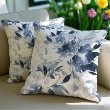 Kissenbezug 45x45 cm Set Blau