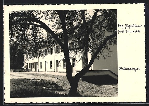 Ansichtskarte wallerfangen - ansichtskarte,