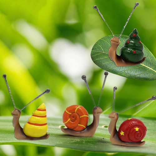 4er set garten deko figuren - set,