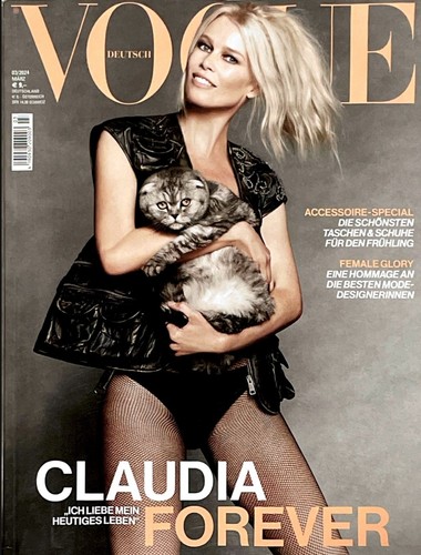 Claudia schiffer vogue - claudia,