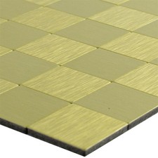 Mosaikfliesen Metall