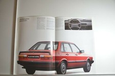 schöner Audi 80 GTE 112 PS Prospekt ca. 1984