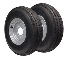 2x Ersatzrad Rad Anhänger 5.00-10C 79N 5.00X10 4/115 ET0 Komplettrad Kenda Wanda