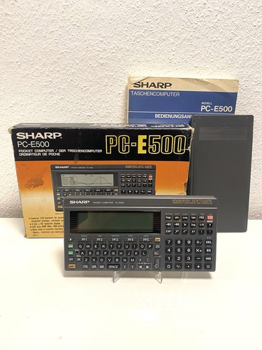 Sharp e500 pocket computer - pocket,