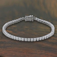 Moissanit-Tennisarmbänder 0,1