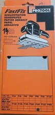 Festool/ Protool Schleifstreifen FastFix 115/228 P240, 10er Lochung, 14Stück