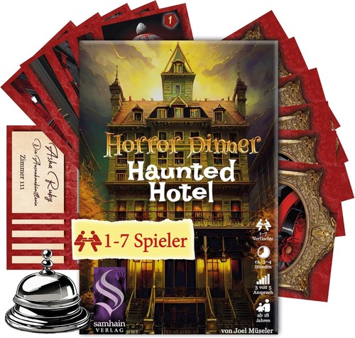 Horror dinner haunted hotel - horror,