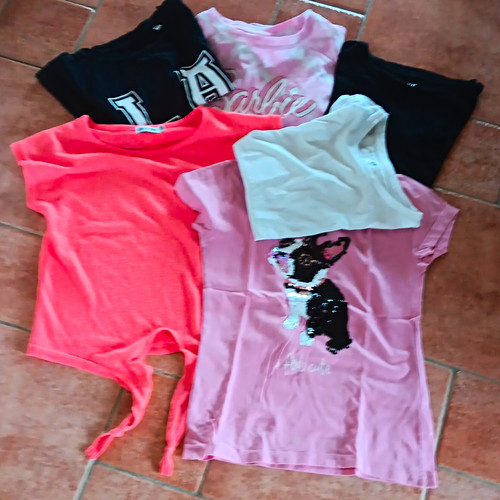 Mädchen shirt paket - t-shirt, gr