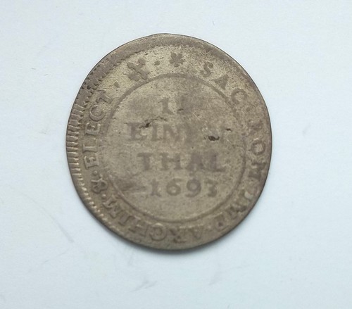 Thaler 1693 sachsen - 1693,