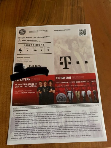 Sammler used ticket bayern - ticket, fc