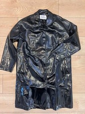 Orginal LAFAYETTE  Retro Regenmantel Regenjacke Lackjacke Lackmantel Vintage