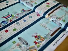 Wilmington Patchworkstoff Serie SEW LITTLE TIME Bordürenstoff Stoff Nähmaschine