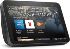 Echo Show 8 schwarz