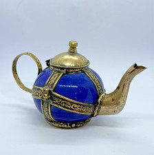 Vintage Teekanne Kobaltblau -