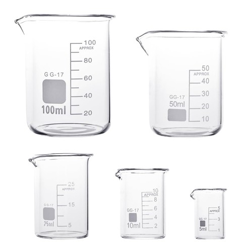 Emnimq 5stk becherglas 100ml - 5stk,