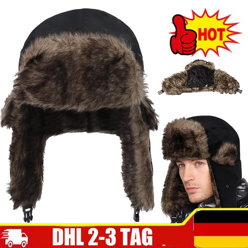Wintermütze fliegermütze mit - wintermütze,