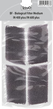 Tetra BF Filtermedium Filtermaterial Innenfilter IN 400 & IN 600 Plus - 4 Stück