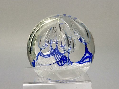 Briefbeschwerer caithness glas - briefbeschwerer,