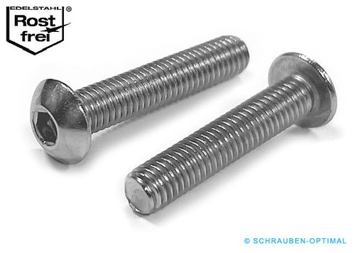 Linsenkopfschrauben m5 - m3,