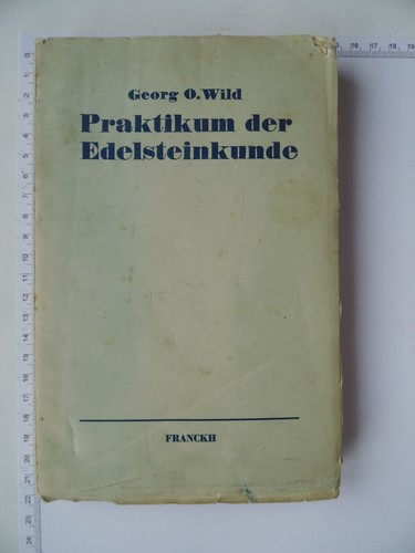 Praktikum der edelsteinkunde - edelsteinkunde,