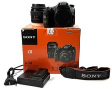 Sony Alpha SLT-A58 SLR Digitalkamera Schwarz 18-55mm  Set#