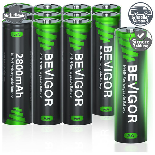 Akkubatterien 2800mah 2v - aa,