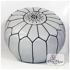 Leder Sitzkissen Lederkissen