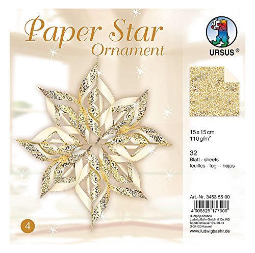 Ursus designsterne paper stars - designsterne,