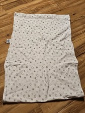 Bezug für Wickelunterlage von Julius Zöllner - Sterne - weiß/grau - gebraucht