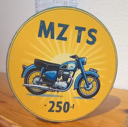 Blechschild alte ifa - mz,