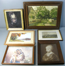 Konvolut alte Bilderrahmen