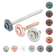 Spenglerschrauben farbig - h&d,