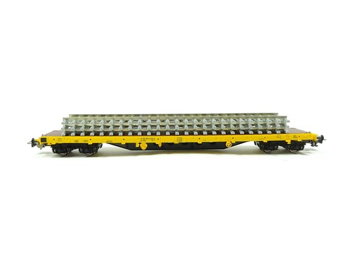 Piko flachwagen bauzug - h0,