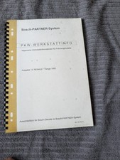 Bosch werkstatt handbuch - bosch,