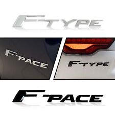 Für Jaguar F-TYPE F-PACE Schriftzug Embleme Aufkleber Logo Flache Badge Auto NEW