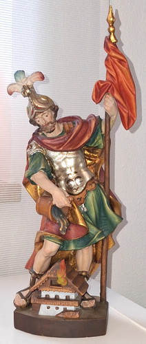 Holzfigur geschnitzt hl - holzfigur,