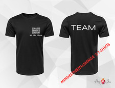 Unisex T-Shirt personalisierbar mit Logo Werbeartikel Arbeitskleidung Wappen_05A