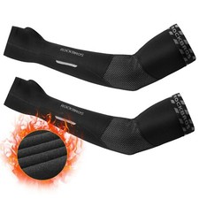 ROCKBROS Armlinge Arm Sleeves Thermo-Armstulpen Herren Damen Armwärmer M-3XL Neu