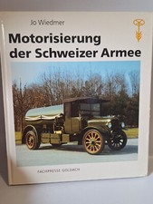 Wiedmer Motorisierung der Schweizer Armee Modellbau Fahrzeuge LKW Panzer