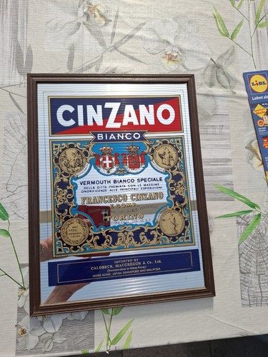 Bild reklame werbung - reklame,, cinzano