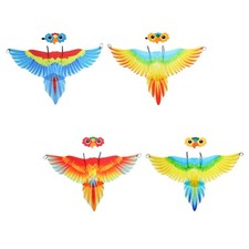 Kinder-Vogel-Kostüm-Set, Papageienflügel-Umhang für Cosplay, Karneval,
