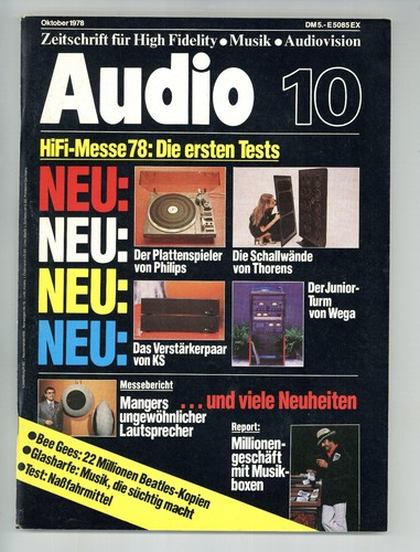 Audio 1978 thorens - audio, 1978-10