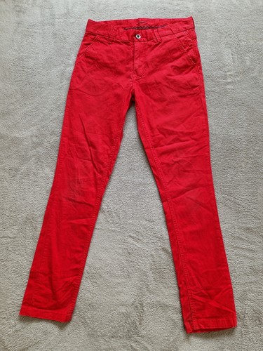 Tommy hilfiger chinohose rot - hilfiger,