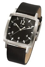XEN Schmuck XQ0227  Herren Uhr  Quarzwerk  Edelstahl und Leder