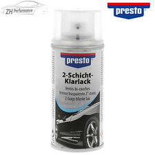 presto 2-Schicht-Klarlack Überzugslack Witterungsbeständig Hochglanz 150 ml