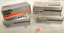 AGFA AGFAPAN 2x APX 100;1x 400, 1x 100 ; 120 professional SCHWARZ-WEIß 6x6 -F18