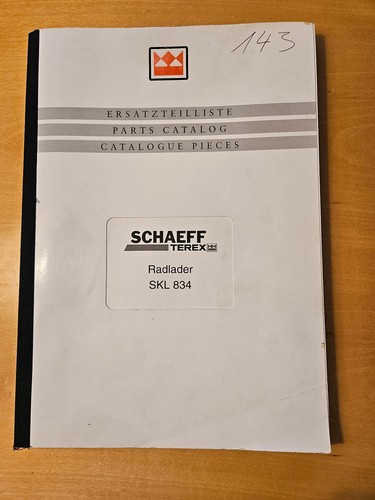 Ersatzteilliste schaeff terex - schaeff,