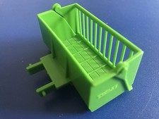 Britains 9539 grün Maßstab 1:32 Modellschlepptier/Ballentransporter selten