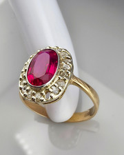 Vintage Ring Gold 585 natürliche Rosenschliff Diamanten