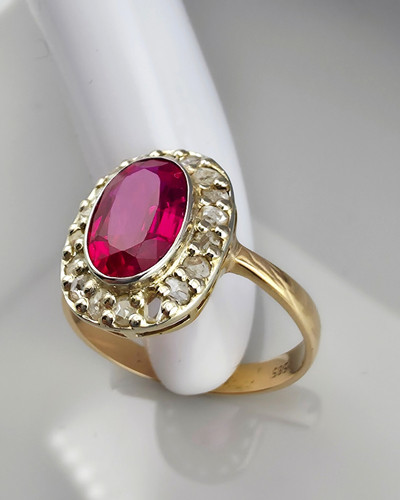 Vintage ring gold 585 - gold,